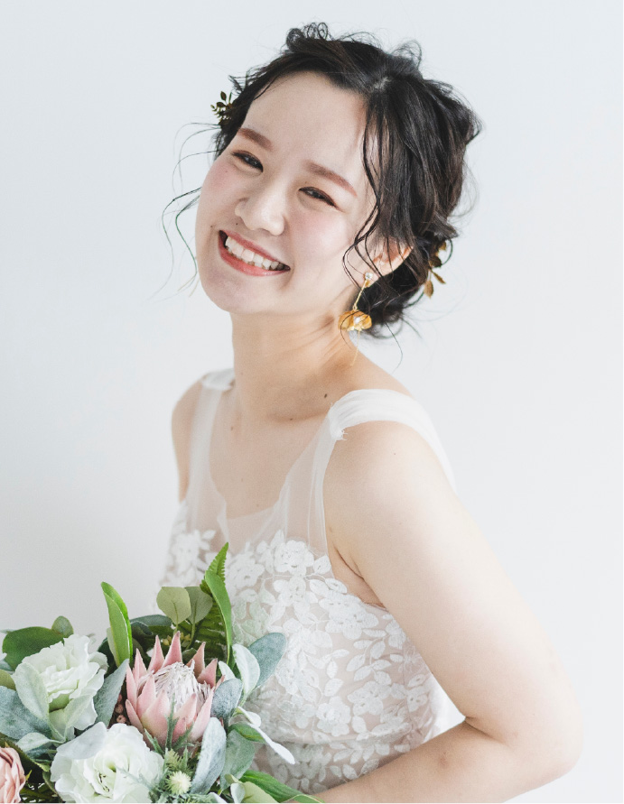 新婦写真